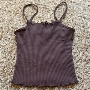 H&M brown tank
